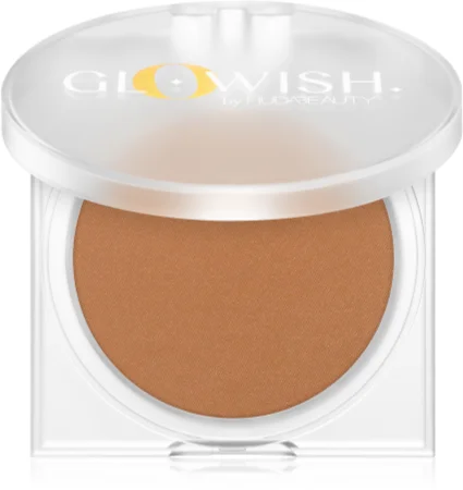 Huda Beauty Glo Wish Luminous Color powder for a matte look