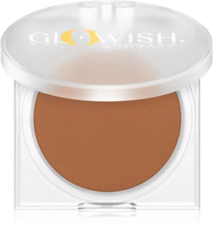 Huda Beauty Glo Wish Luminous Color powder for a matte look