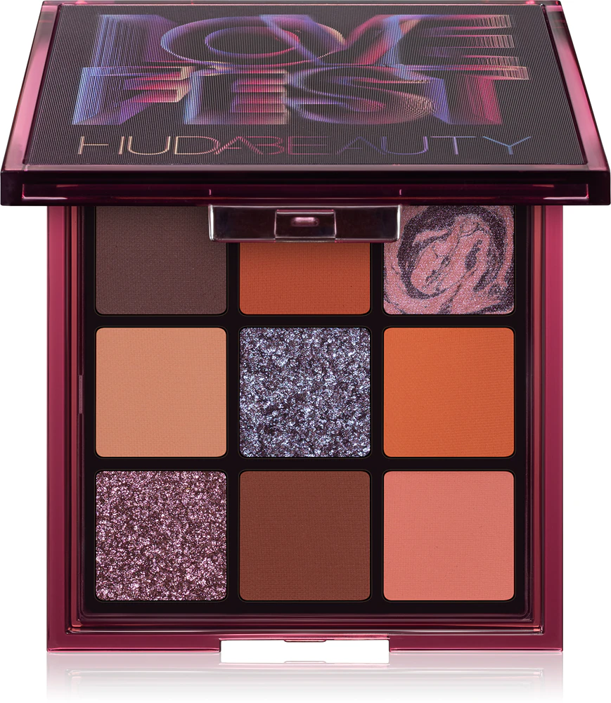 Huda Beauty Lovefest Obsessions Eyeshadow Palette