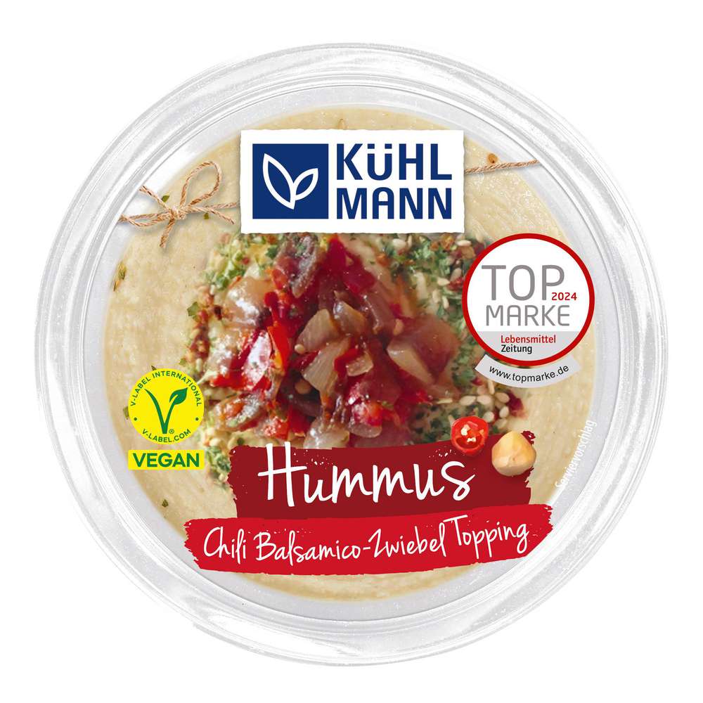 Hummus Chili Balsamic Onion