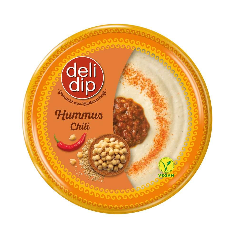 hummus, chili