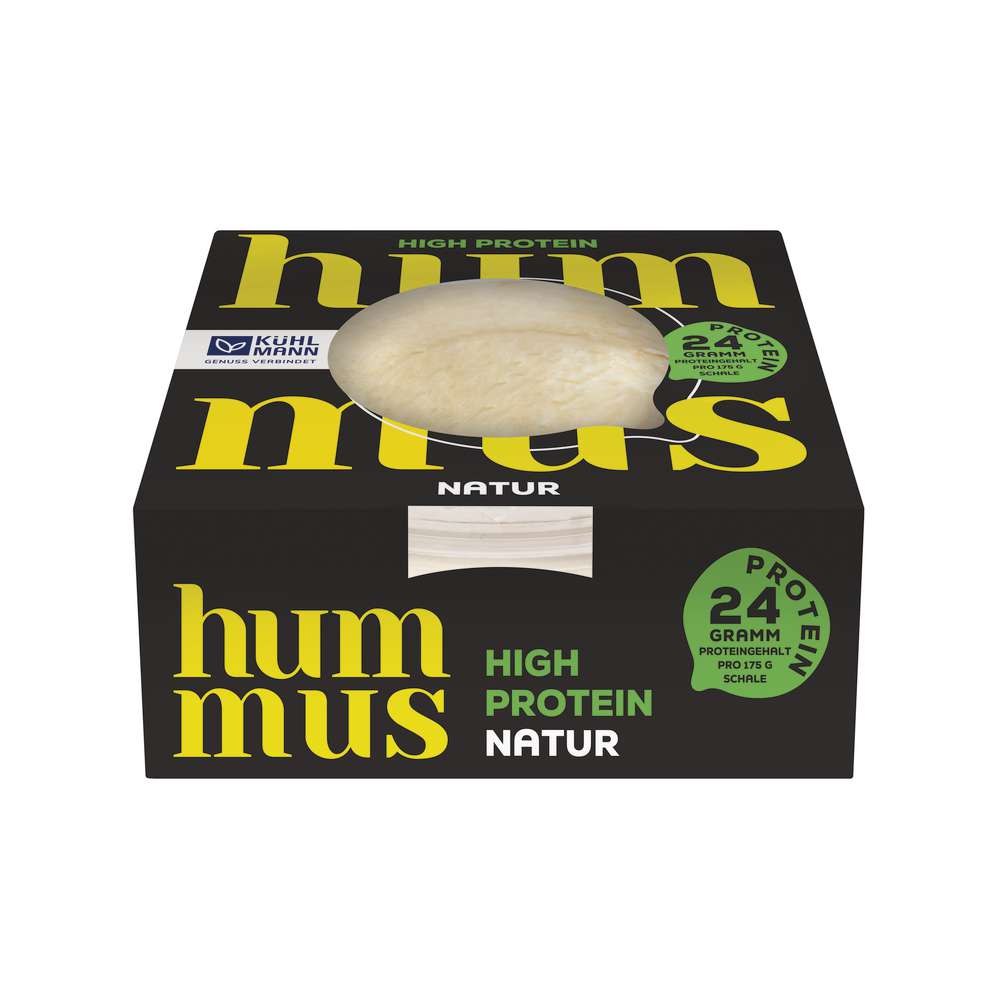 Natural hummus high protein