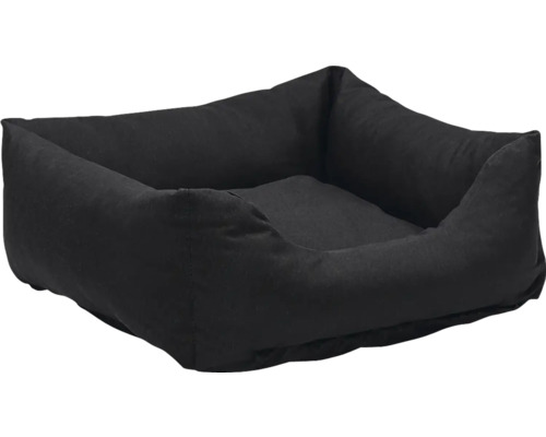 Dog bed Karlie lounger Charly black approx. 65 x 60 x 20 cm