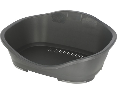 Dog bed KERBL Sleepers 4 without pillow 88x62x35.5 cm gray