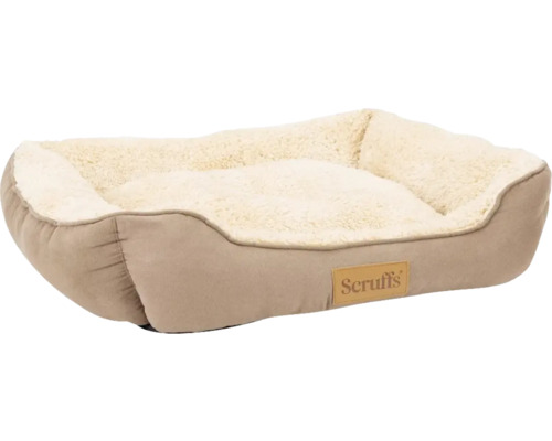 Dog bed Scruffs Cozy Box Bed Brown approx. 50 x 60 x 30 cm