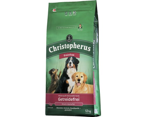 Dry dog ​​food, Allco Christopherus grain-free, deer & potato 12 kg