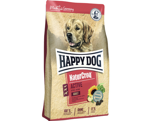 Dry dog ​​food HAPPY DOG NaturCroq Active 15 kg