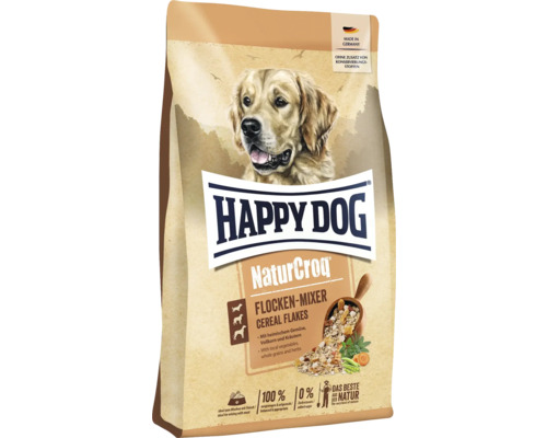 Dry dog ​​food HAPPY DOG NaturCroq flakes mixer 10 kg