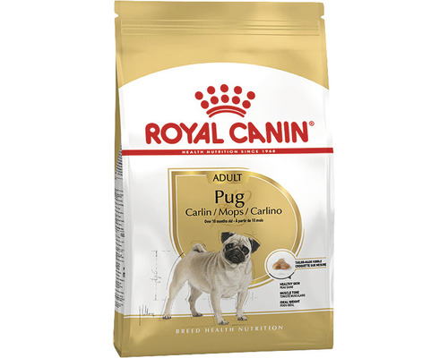 Dry dog ​​food, ROYAL CANIN Pug Adult 3 Kg