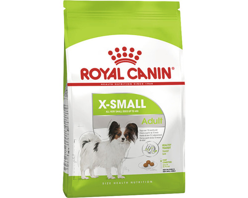 Dry dog ​​food ROYAL CANIN X Small Adult 0.5 kg