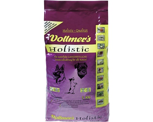 Dry dog ​​food, Vollmers Holistic 5 kg