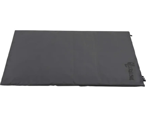 Dog mat District 70 Lodge Crate Mat L Gray approx. 93 x 62 x 6 cm dog sleeping area polyester, water-repellent, washable cover