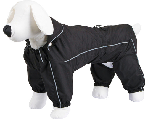 Dog raincoat Manchester size. XXL 60cm black