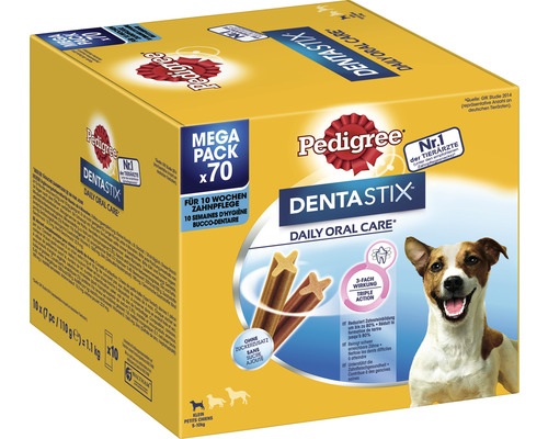 Dog snack Pedigree Dentastix Oral Mini 70 pieces 1.35 kg chew item
