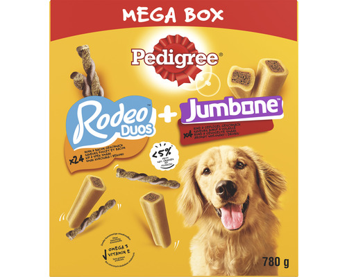 Dog snack Pedigree Rodeo & Giant Bones 780 g