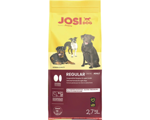 Dry dog ​​food JosiDog Regular 2.7 kg