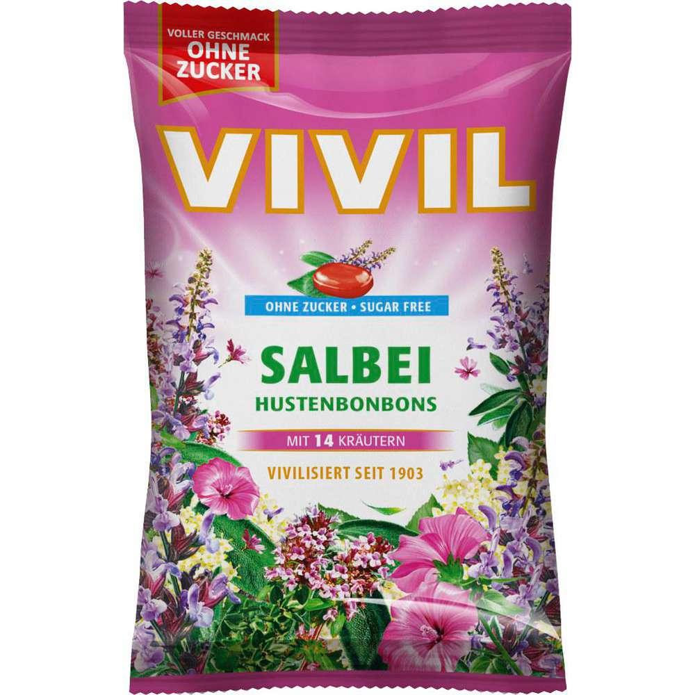 Cough drops, sage, sugar-free