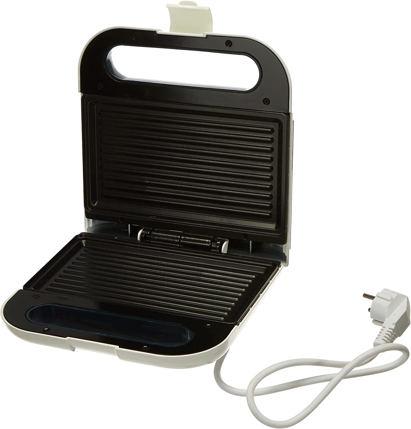 Taurus Phoenix Luxe Sandwich Toaster, Grill, Crispy Results, Non-Stick Plates, 21.5 x 12.5 cm, Temperature Display, Cold Touch, Easy Cleaning, Stainless Steel, Plastic