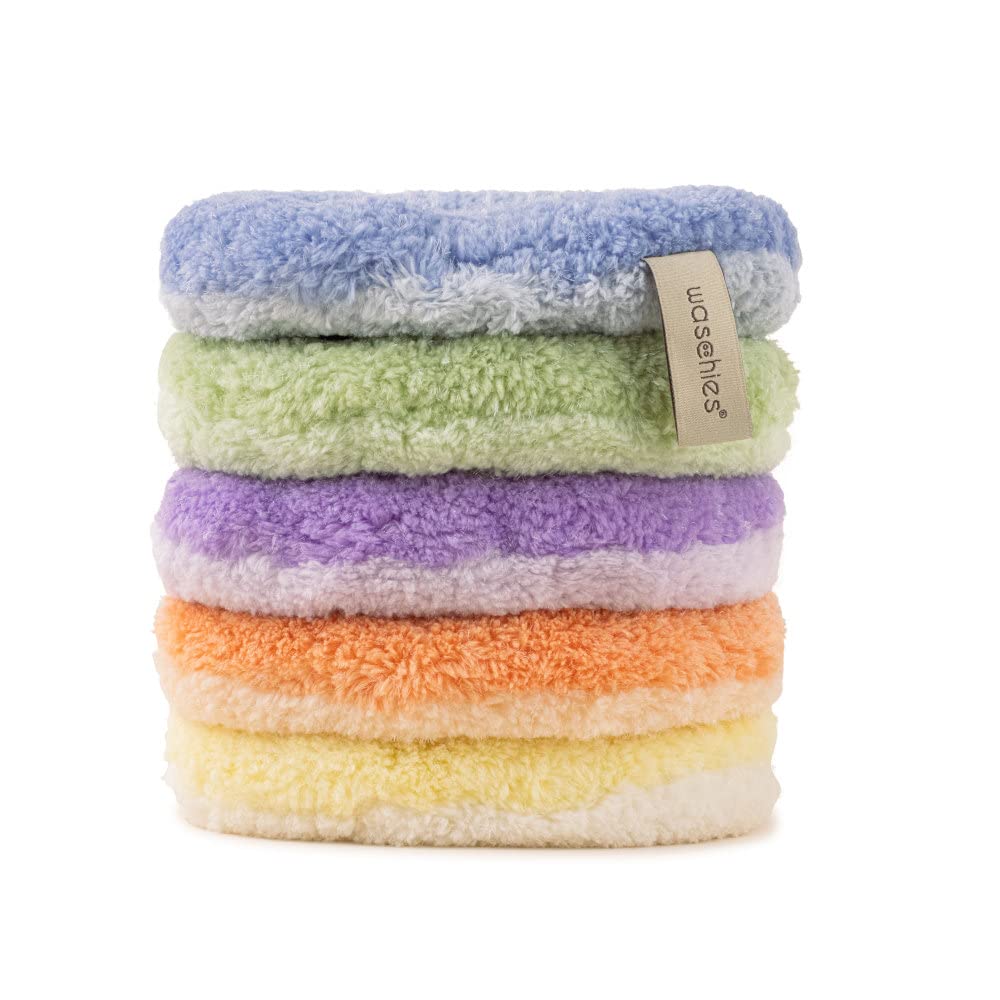 Waschies Sliming Pads “Two Tone Edition” - 5 Set - Reusable, Washamm Sleeping Pads in a two -tone washing look