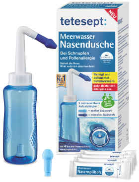 tetesept Nasal shower sea water, 1 pc