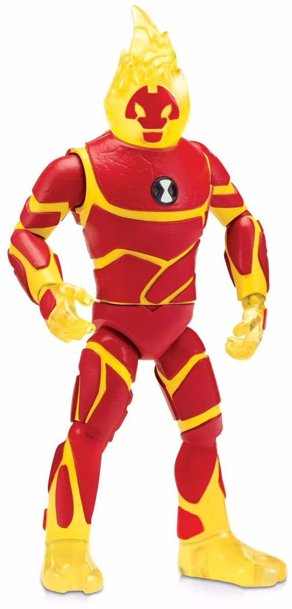 Ben 10 70742101 Giant Action Figures Heatb Load/Inferno Game, 28 Cm