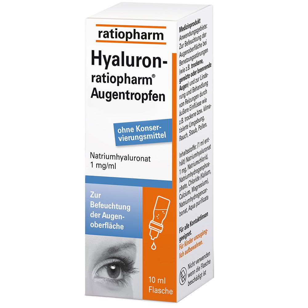 Hyaluron ratiopharm® eye drops