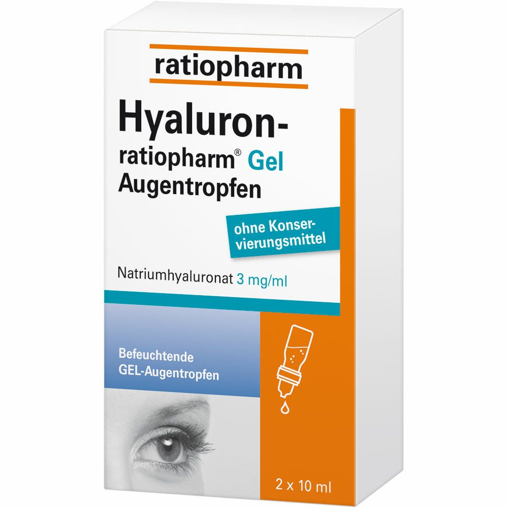 Hyaluron-ratiopharm® gel eye drops