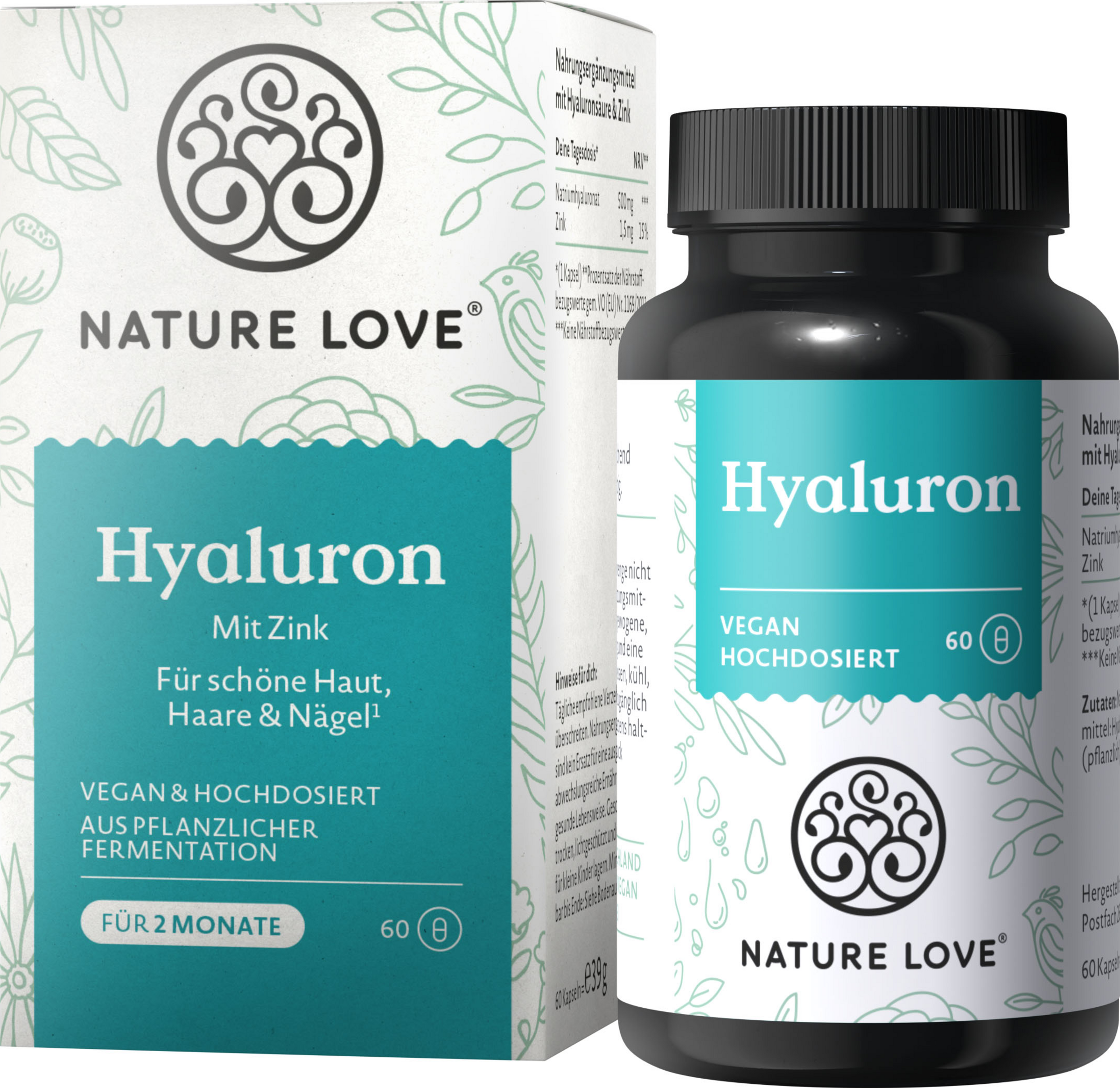 Hyaluronic acid capsules