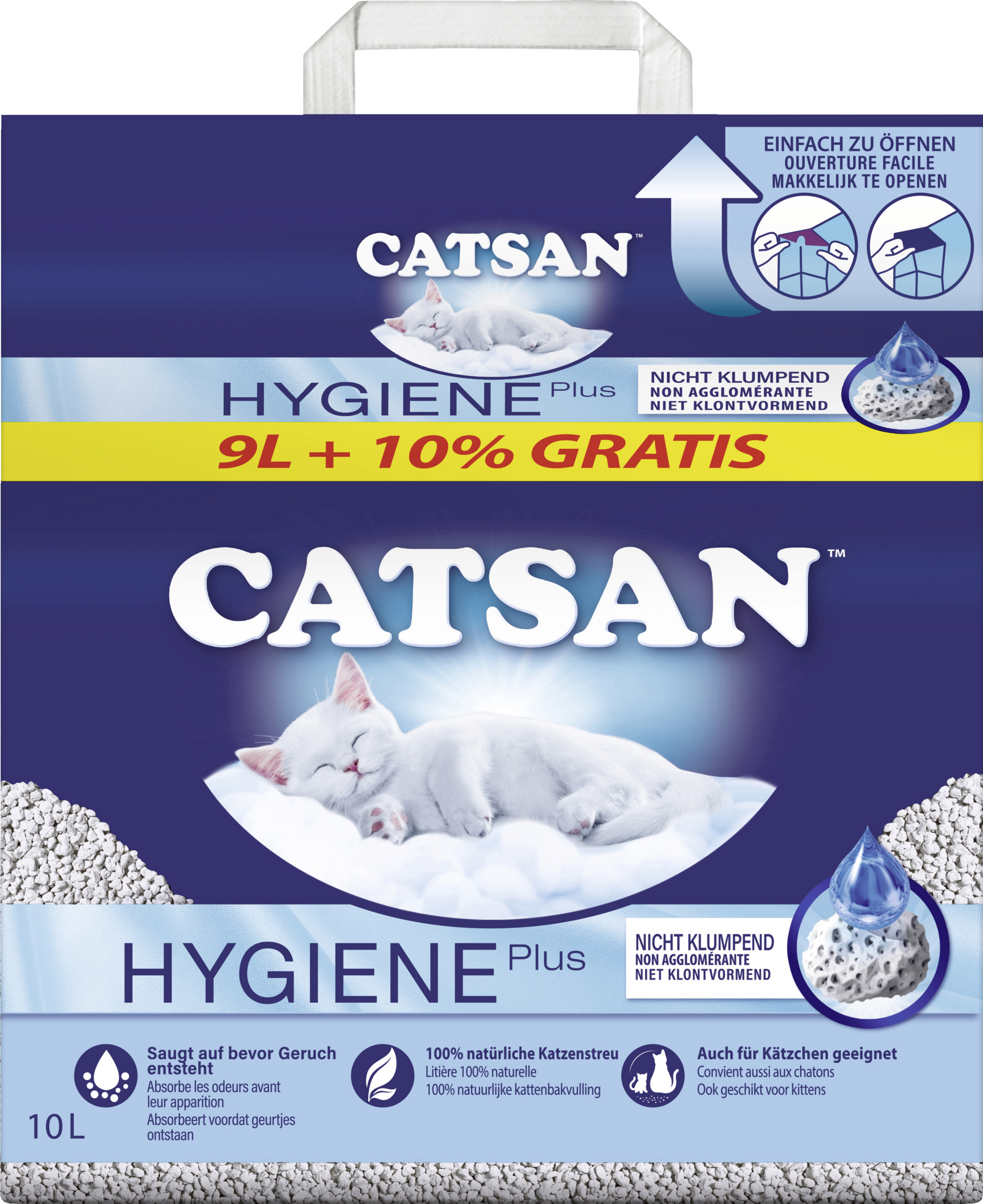 Hygiene Plus cat litter 10 l