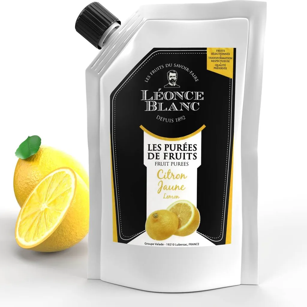 HYMOR LEMON PUREE 3x 1kg Citrus fruit puree pleasant acidity Leonce Blanc
