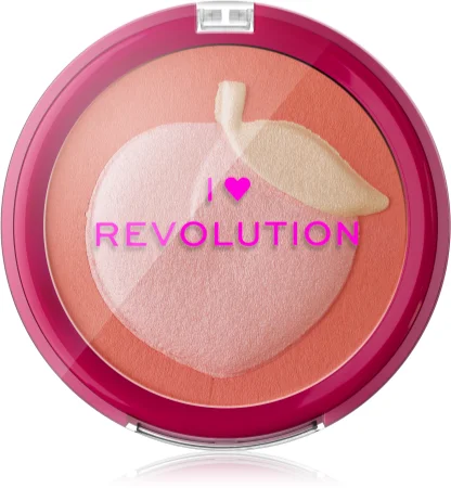 I Heart Revolution Fruity Peach Compact Blush