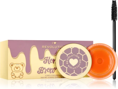 I Heart Revolution Honey Bear Eyebrow Fixing Wax with Brush