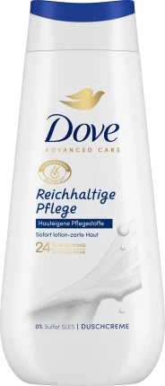 Dove Shower cream Advanced Care Rich care, 225 ml