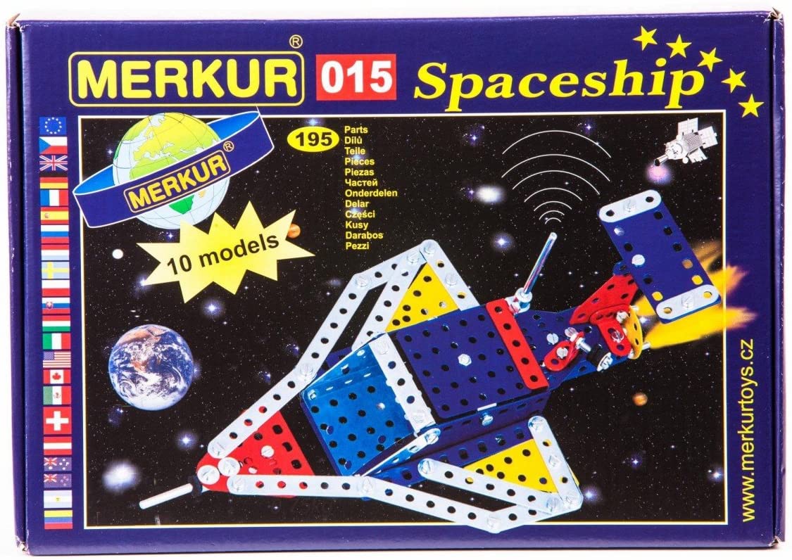 Merkur Metal Construction Kit – Spaceship Construction