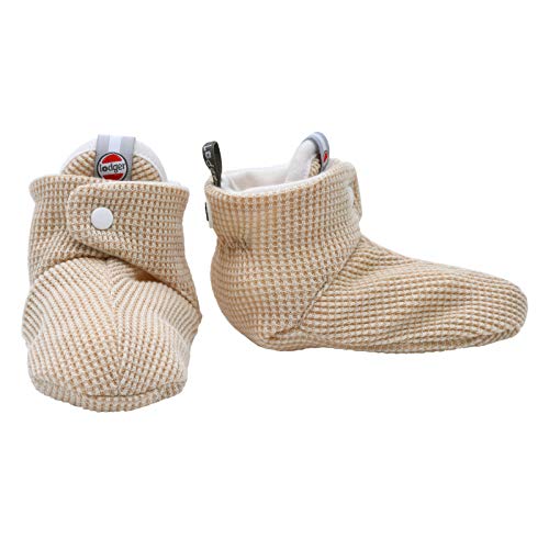Lodger Ciumbelle SL11.1.06.003 069 3 Baby Shoes Cotton Slippers Ivory 3-6 Months Medium Eggshell Colour