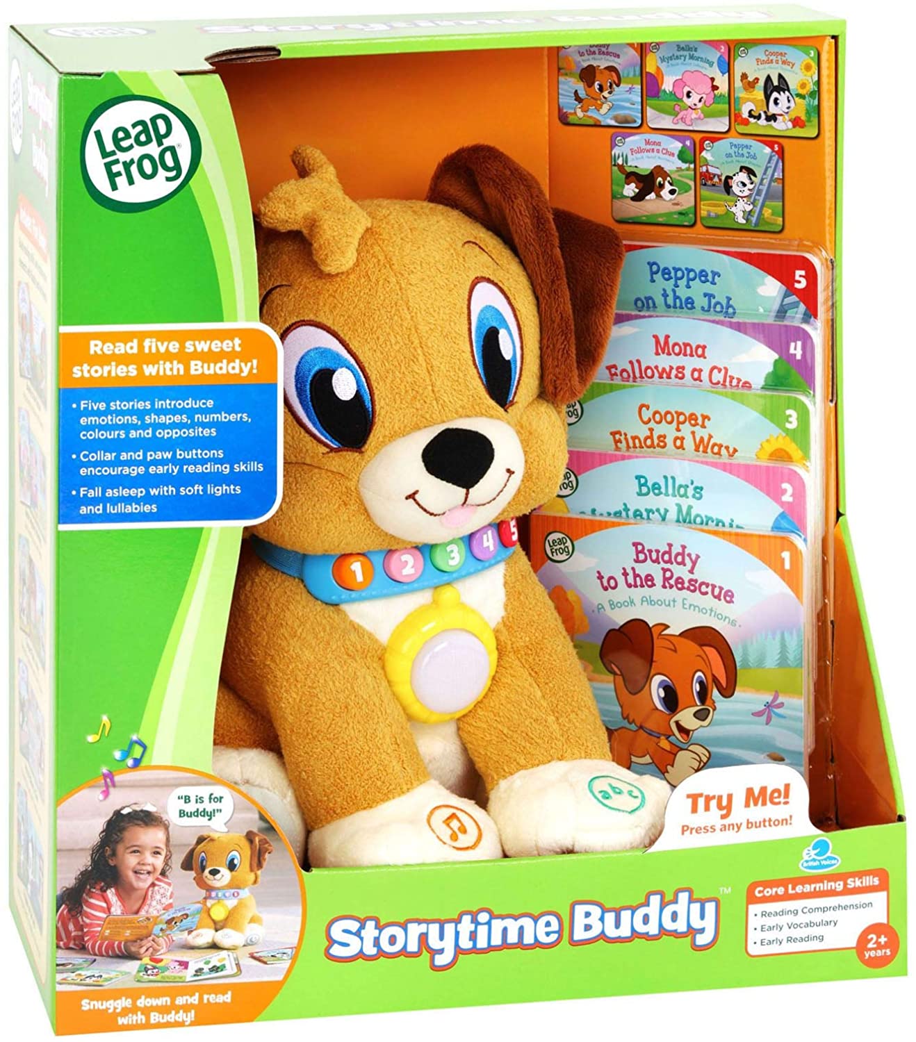 Leapfrog Storytime 603503 Buddy, Multi-Coloured