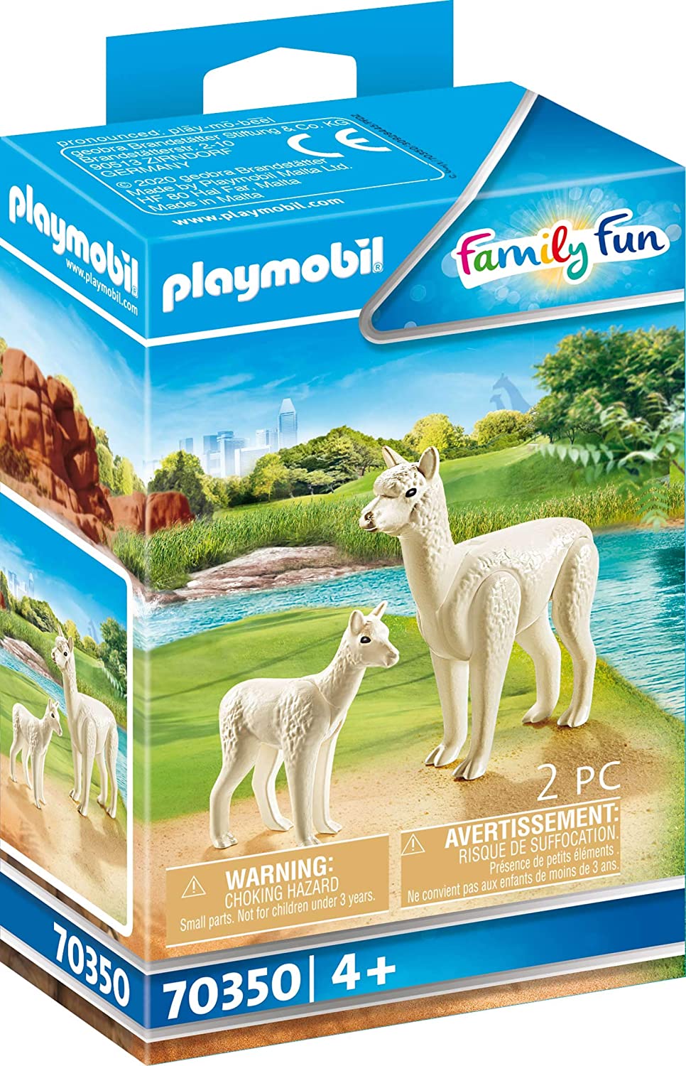 Playmobil 70350 Alpaca With Baby, Age 4 And Above