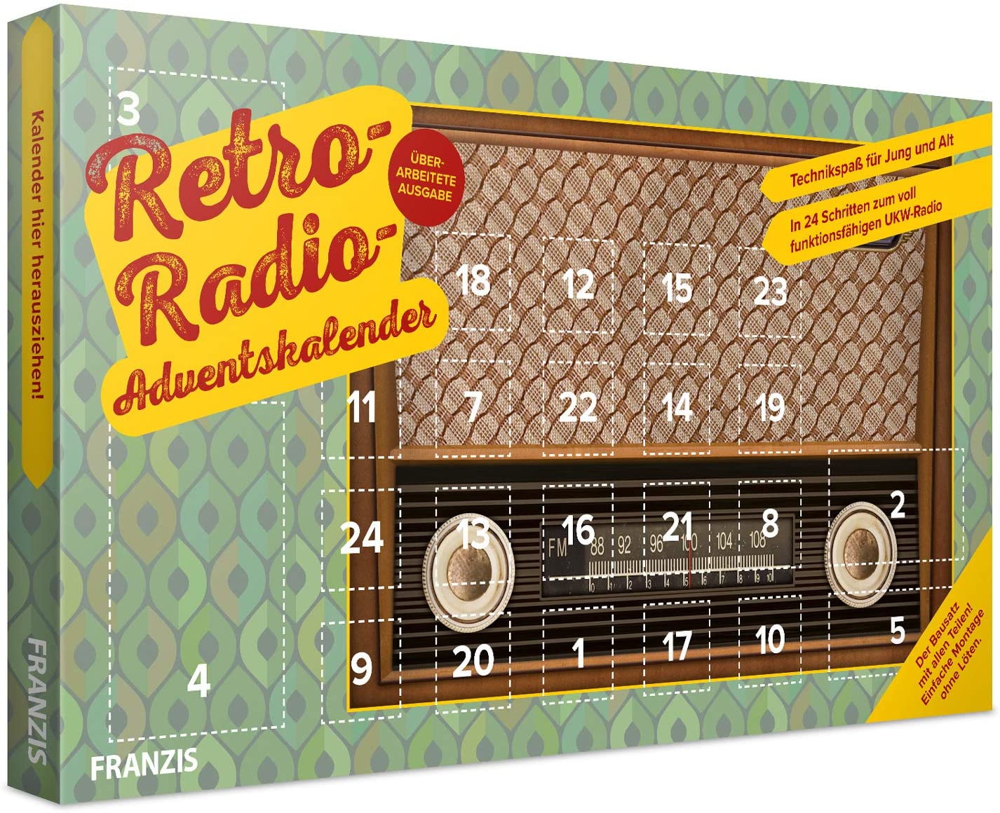 Franzis Retro Radio Advent Calendar 2019 | In 24 Steps To Your Own Fm Radio