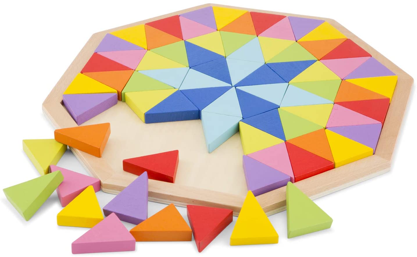 New Classic Toys 10515 Octagon Puzzle Multi-Coloured
