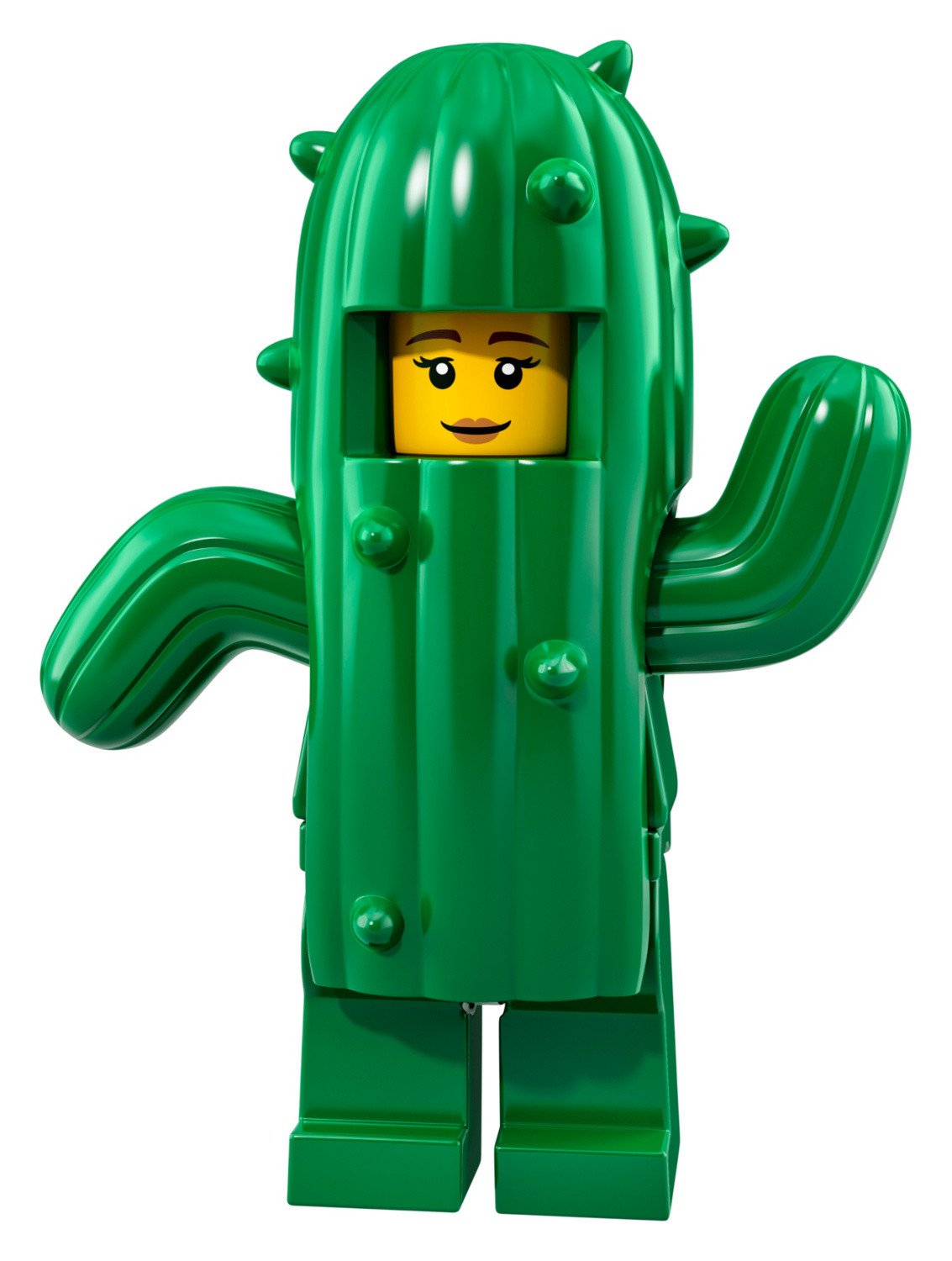 Lego 71021 Series 18, # 11 Cactus Suit Girl Minif Igure