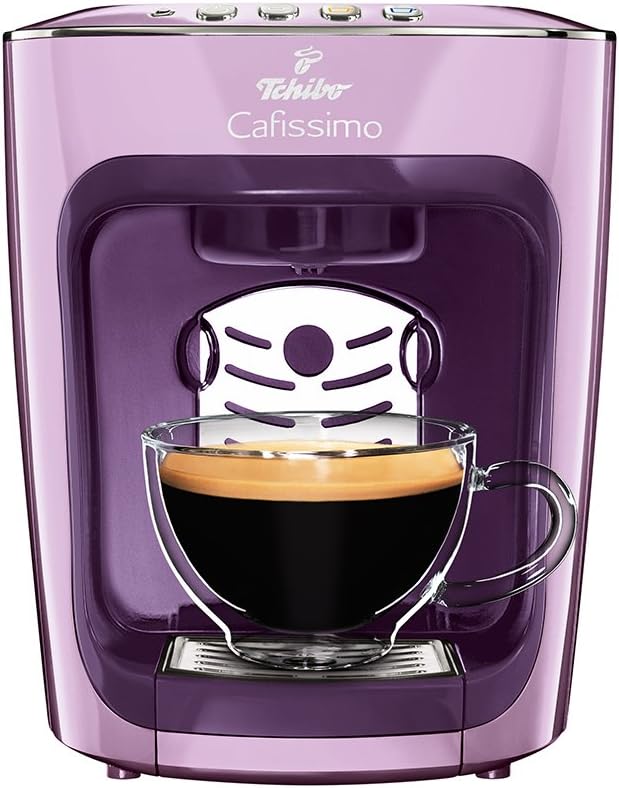 Tchibo Cafissimo Mini Coffee Machine, Poetry Purple