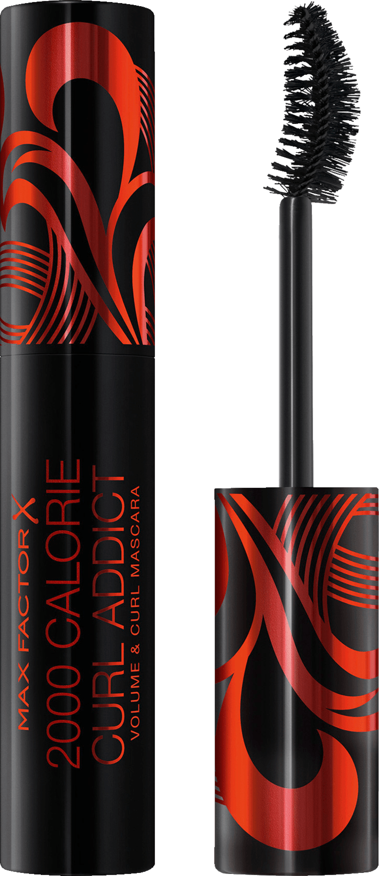 Max Factor Wimperntusche 2000 Calorie Curl Addict Black, 9 Ml