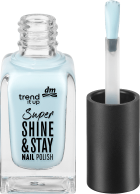 trend !t up Nail Polish Super Shine & Stay Nail Polish light blue 840, 8 ml