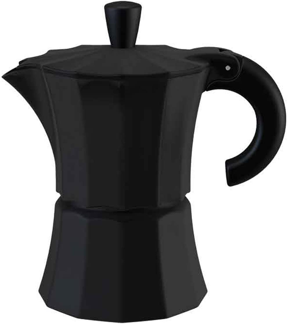 Gnali & Zani Morosina MOR002 Coffee Maker with 3-Cup Capacity Black