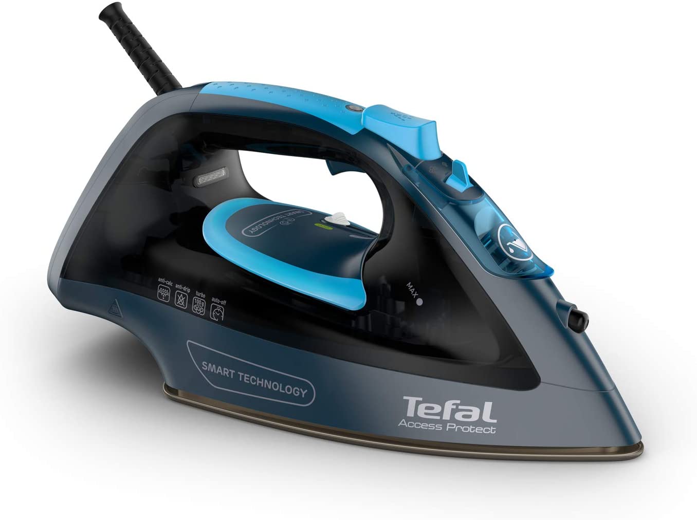 Tefal Access Protect FV1611E0 Steam Iron 2100 W No Configuration Steam Boost 100 g/min 25 g/min with Ceramic Sole, Eco and Lightweight, Suitable for All Types of Clothes