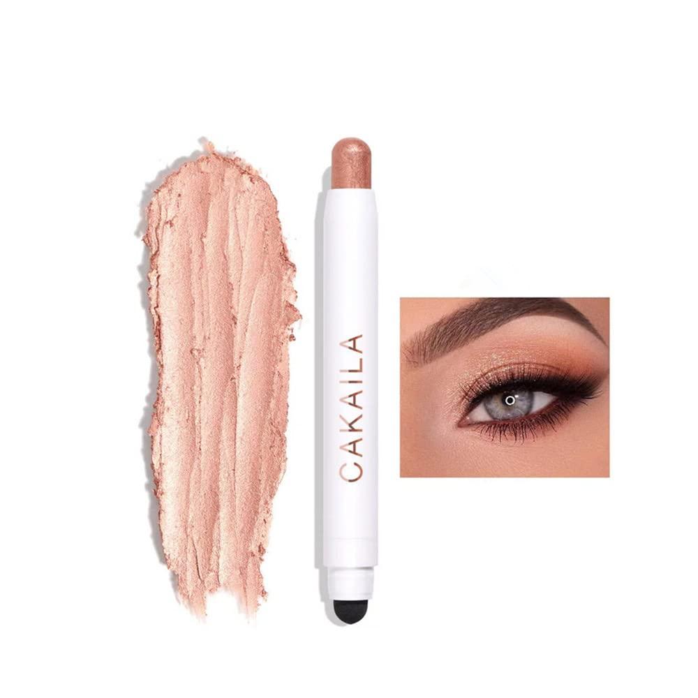Cream Eyeshadow Pencil, Eyeshadow Pen, Matte and Shimmer Eye Makeup Pen, Fluorescent Makeup With Long Lasting Waterproof Eyeshadow (01#)