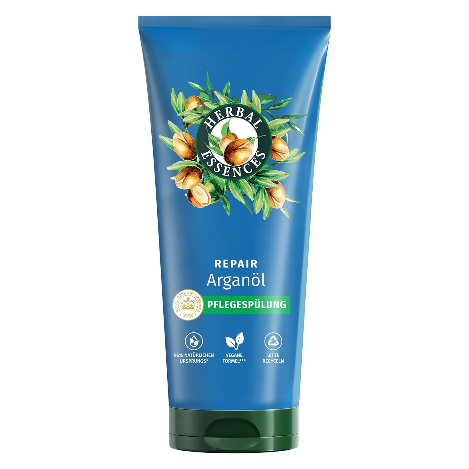 Herbal Essences Repair Conditioner with Argan Oil 250 ml from Damaged to Softer, Shiny Hair, Intensive Care, Ingredients of Natural Origin, Vegan