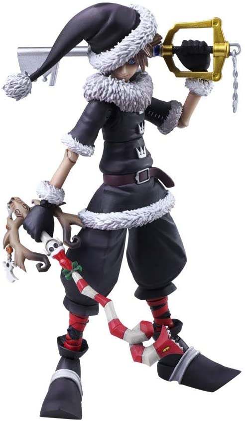 Square Enix Kingdom Hearts II Bring Arts Action Figure Sora Christmas Town 