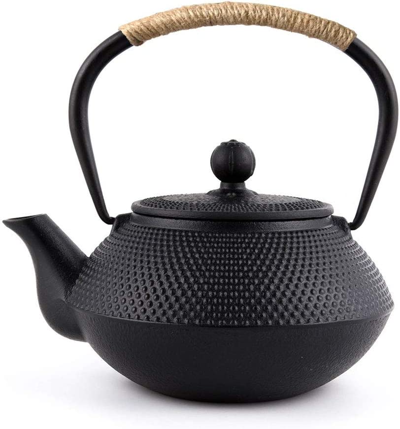 Webao Japanese Cast Iron Teapot with Stainless Steel Tea Strainer Teapot for Loose Tea 0.8 L