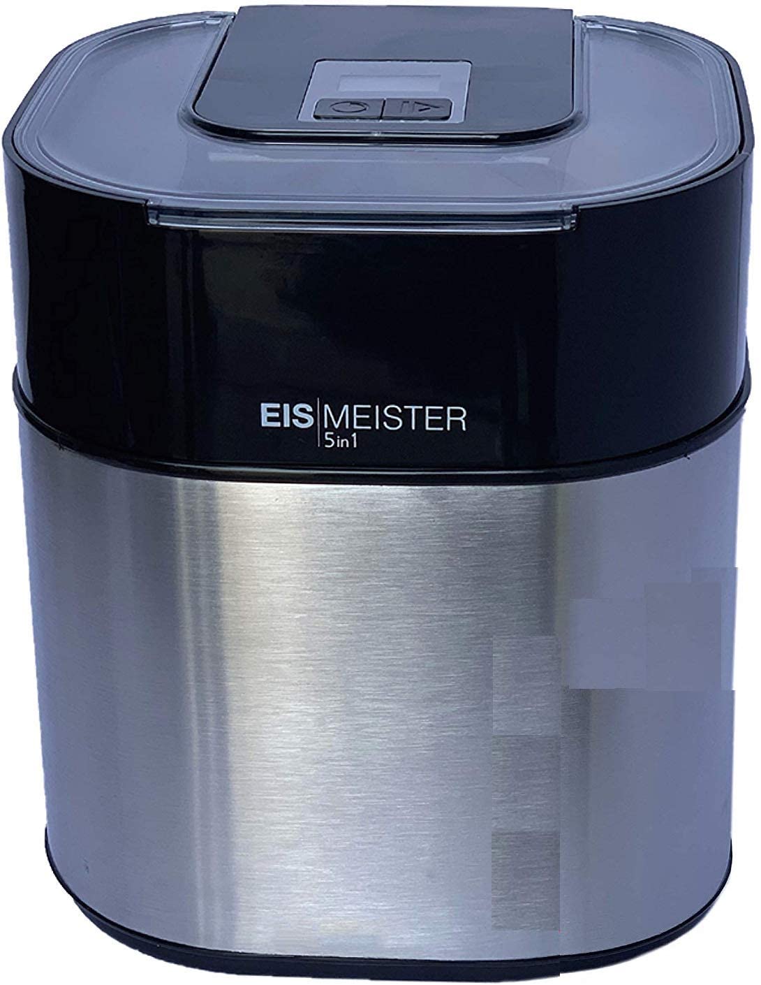 weg-ist-weg.com PerfectMix Eismeister Ice Cream Maker for 4 People 5 in 1 Machine - Ice Cream Maker with 1.5 L Holder, Sorbet Machine, Frozen Yogurt, Soft Ice Cream, Ice Maker